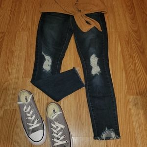Just Black distressed jeans